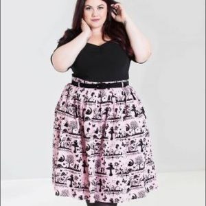 Hell Bunny Woodland Anderson skirt 3x